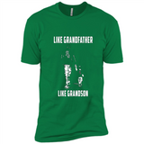 Chicago White Sox GrandFather Like GrandSon - Premium Short Sleeve T-Shirt