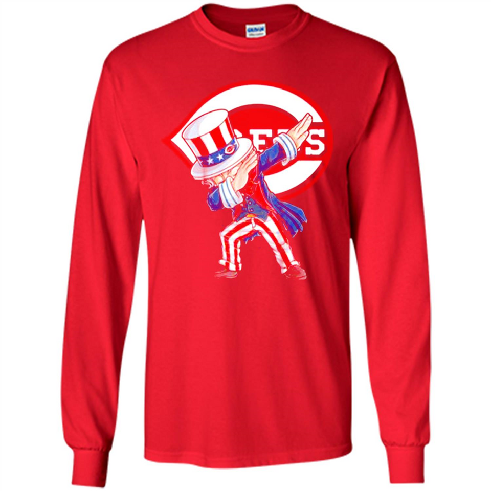 MLB CINCINNATI REDS UNCLE SAM DABBING INDEPENDENCE DAY