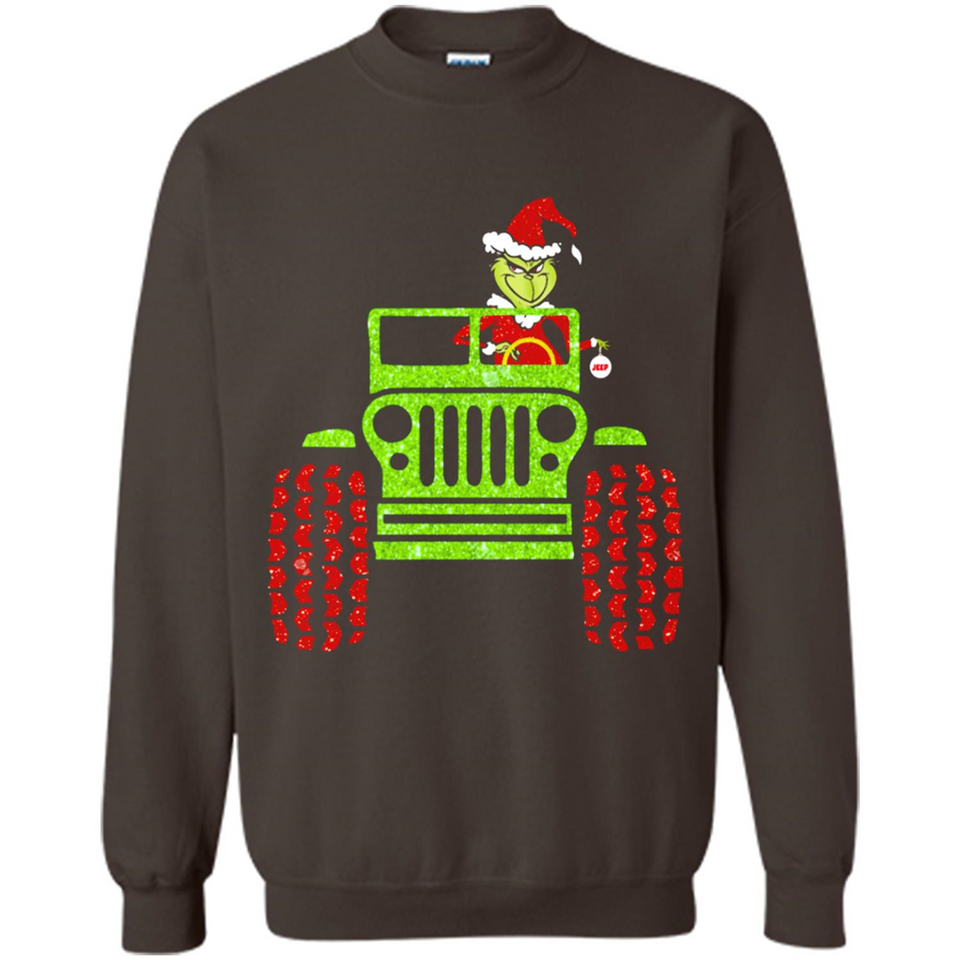 Grinch Jeep Christmas