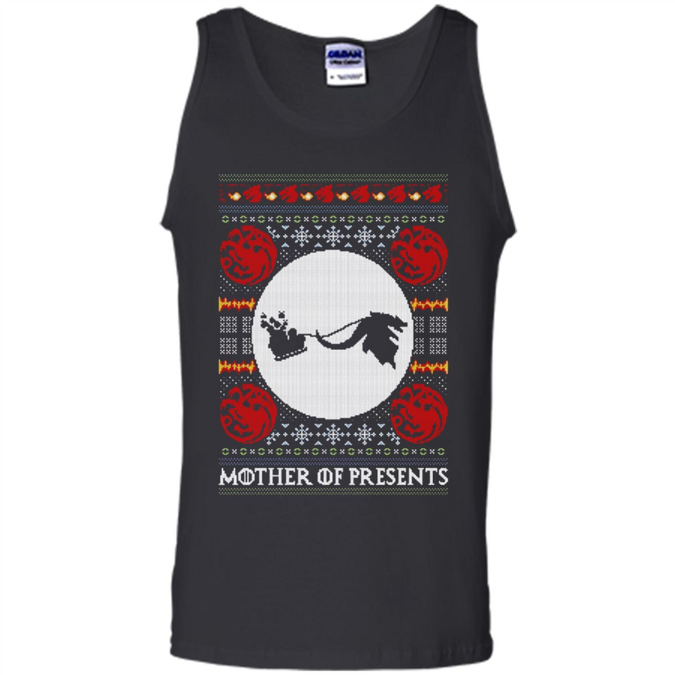 Mother Of Presents – Game of Thrones ugly christmas sweater - Tank Top