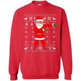 Flossing Santa Christmas Ugly Sweater Style Pajama Xmas Gift - Sweatshirt