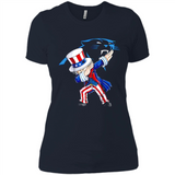 NFL CAROLINA PANTHERS UNCLE SAM DABBING INDEPENDENCE DAY