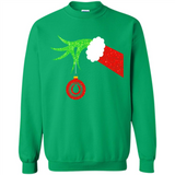 Funny Grinch Hand Holding Oiler Ornament Christmas PING PONG
