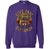 Live fast eat trash bear vintage camping PINGPONG