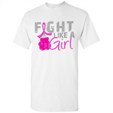 Fight Like A Girl Breast Cancer Awareness - Shirt