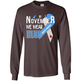 November We Wear Blue Diabetes Awareness