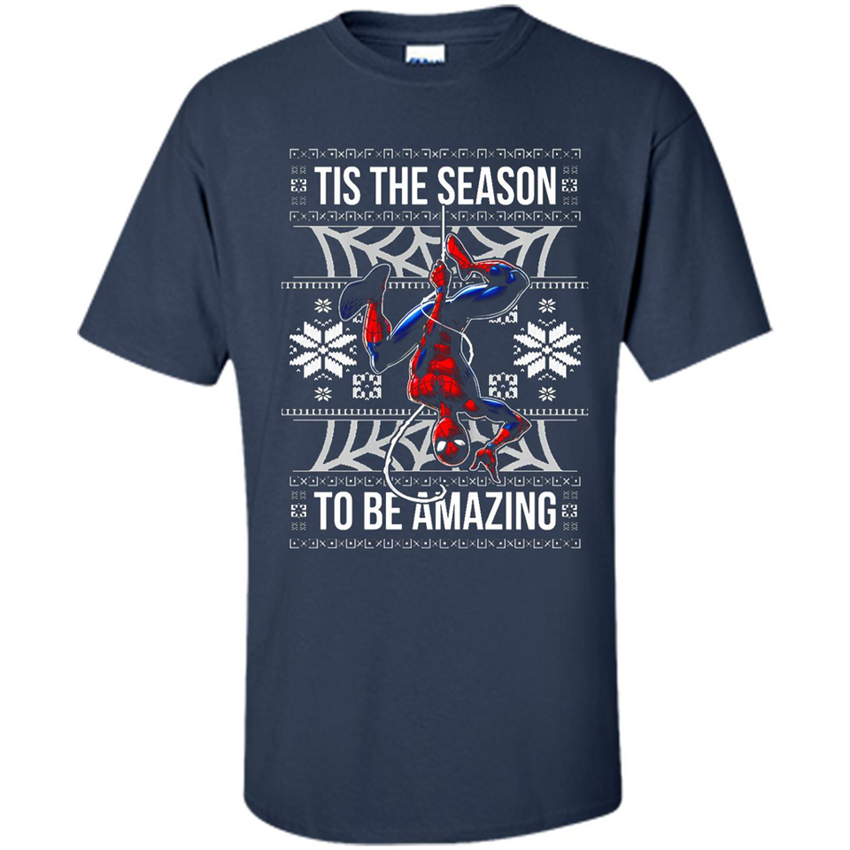 Marvel Spider Man Tis The Season To Be Amazing Ugly Christmas Mug PINGPONG - Shirt
