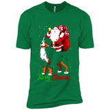 Merry Christmas Santa Claus With Big Dog sweater PINGPONG