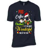 Pug Coffee Wonderful Christmas