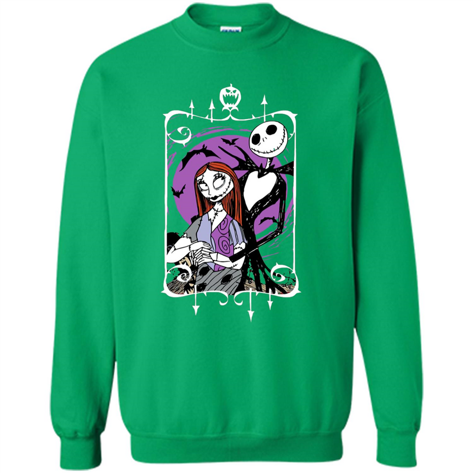 Disney Nightmare Before Christmas Jack And Sally T-Shirt - Sweatshirt