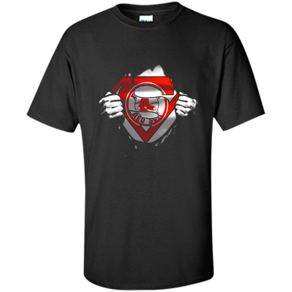 Boston Red Sox And Superman Fans - Shirt