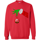 GRINCH HAND HOLDING CHRISTMAS ORNAMENT - DON'T BE A GRINCH PINGPONG