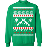 Rifle I Want Rifle Guns For Christmas ugly - Sweatshirt