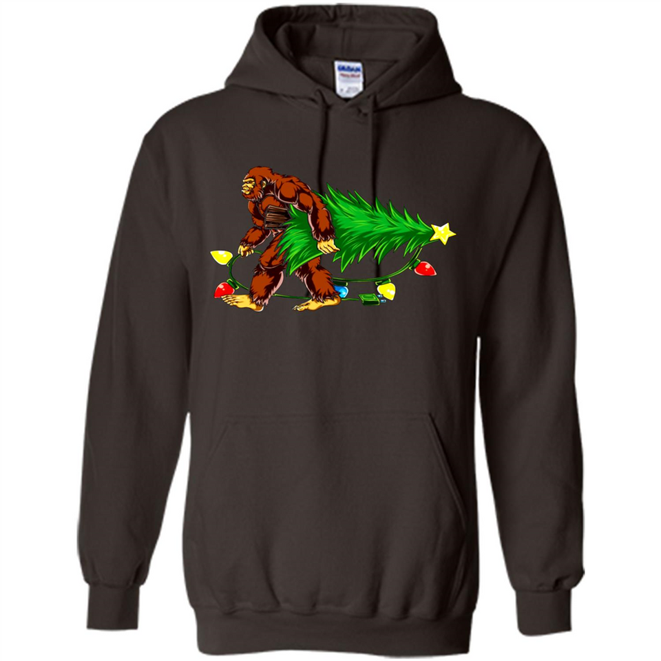 Hugging Christmas Tree Bigfoot PING PONG