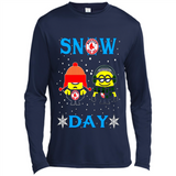 Snow Day Shirt For Boston Red Sox Vs Minion Fans pingpong