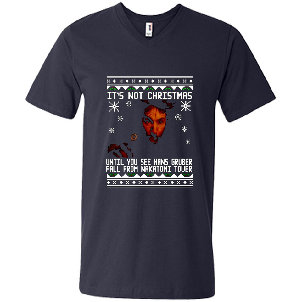It's Not Christmas Until You See Hans Gruber Fall Ugly Christmas PINGPONG