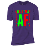 Christmas Ugly Sweater Christmas AF - Premium Short Sleeve T-Shirt