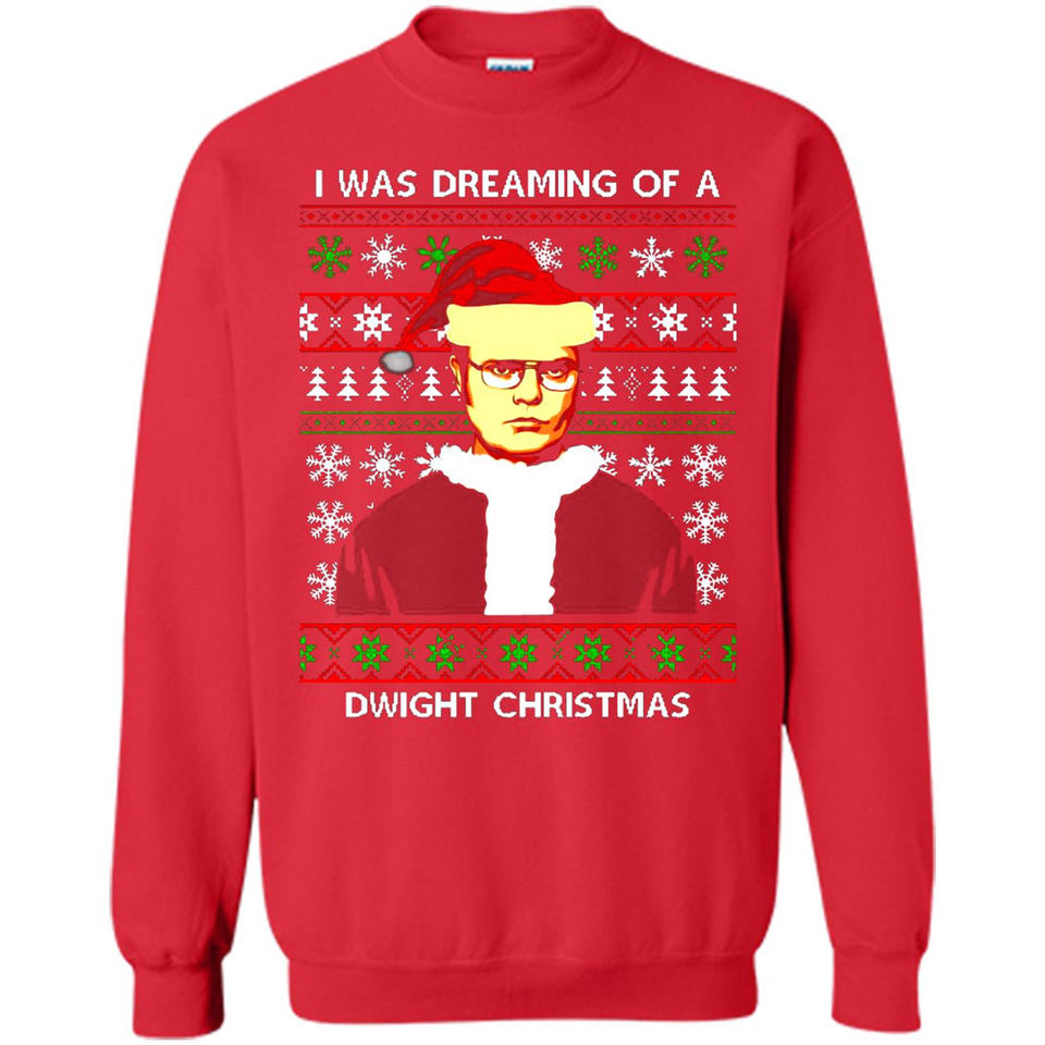 I'm dreaming of a Dwight Christmas sweatshirt - Sweatshirt
