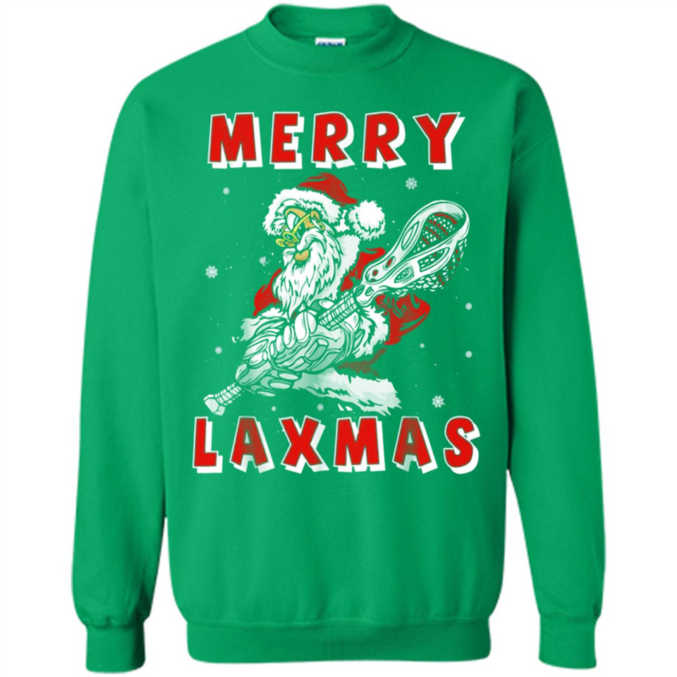 Lacrosse Merry Laxmas Santa - Sweatshirt