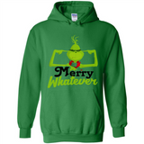Grinch Merry Whatever Funny Christmas Sporty - Hoodie