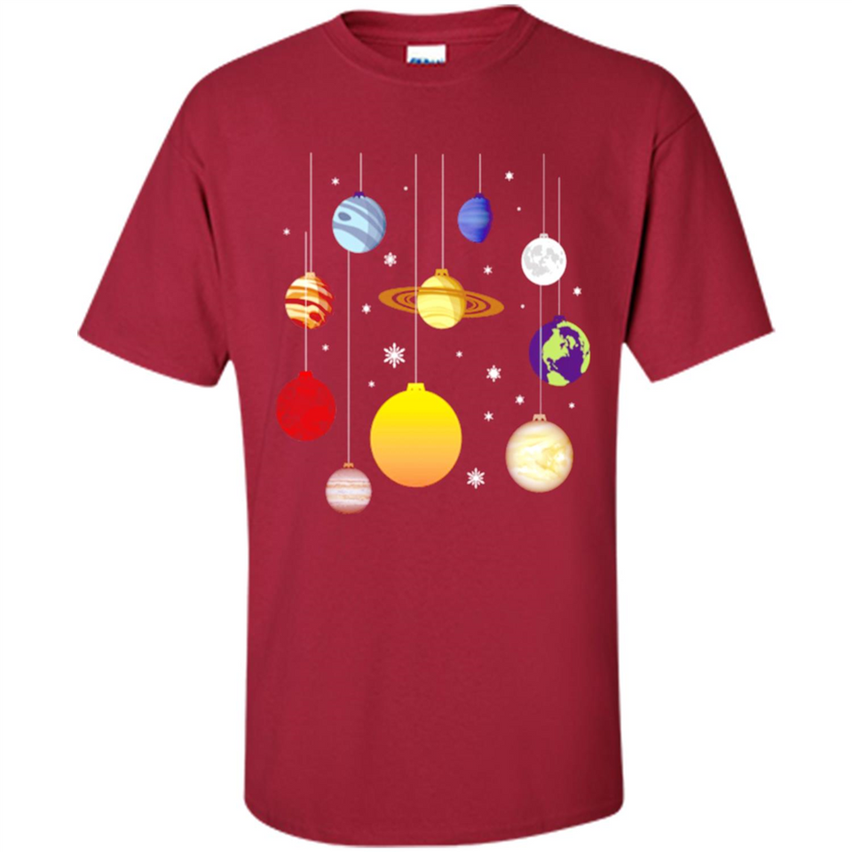 Christmas T-shirt Joy To Universe Christmas