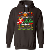 Let's Bake Stuff Drink Hot Cocoa Hallmark-Christmas Movies Sweatshirt PINGPONG
