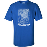 Philadelphia Pennsylvania City Map Souvenir