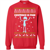 Mr Meeseeks Xistence Is Pain Ugly Christmas - Sweatshirt
