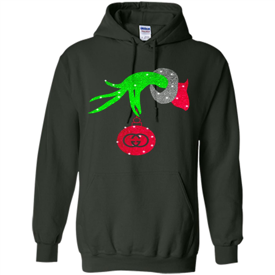 Grinch hand holding logo Gucci PING PONG