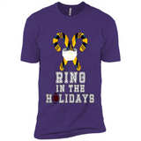 Indiana Holiday Christmas Tshirt For Sports Fans