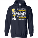 Shirt For Dr Seuss Cat And Pittsburgh Steelers Fans - Hoodie