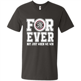 Toronto Raptors Forever For ever not just when we win - Men's V-Neck