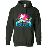 Unicorns are born in Aquarius Birthday Rainbow Gift Custom Ultra Cotton