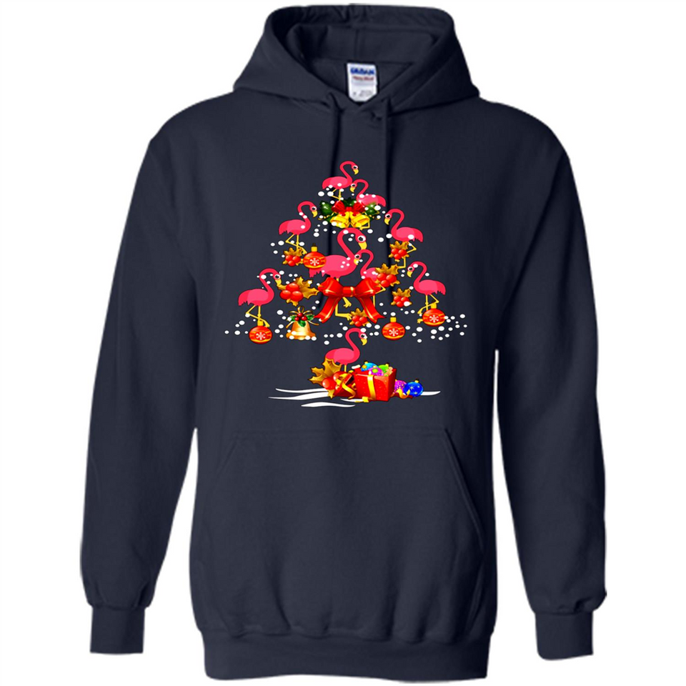 Flamingo Christmas Tree Merry Christmas Flamingo PING PONG