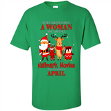 Never Underestimate An April Woman Watches Hallmark Movies Sweatshirt PINGPONG