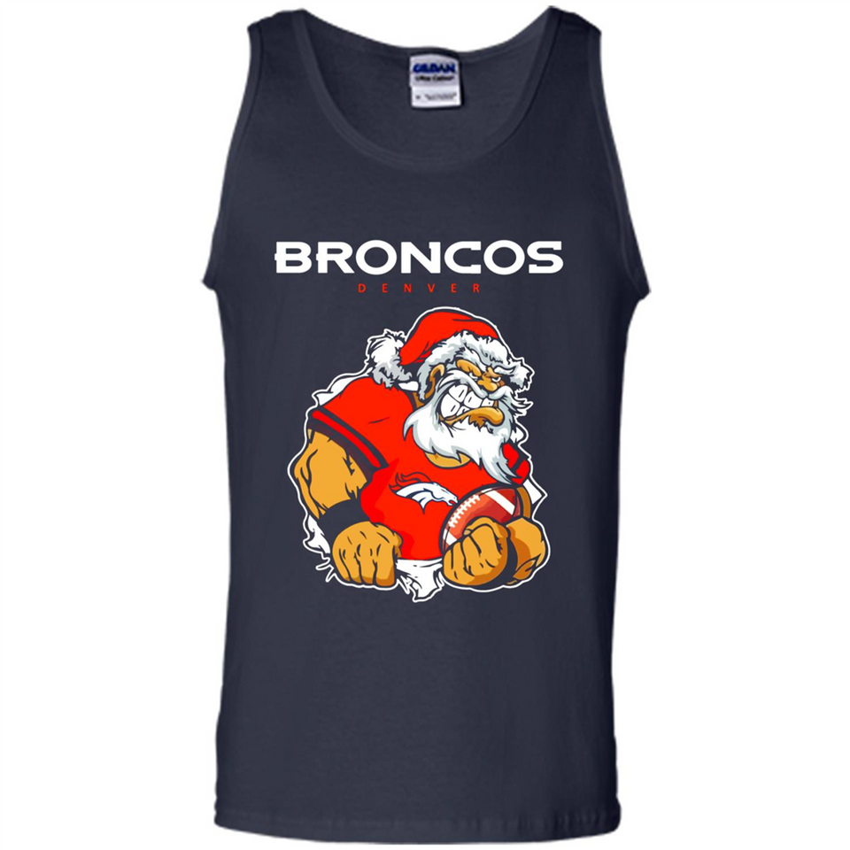 Grumpy Santa Claus Broncos Denver Football Team PINGPONG