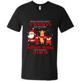 Never Underestimate A March Woman Watches Hallmark Movies Sweatshirt PINGPONG