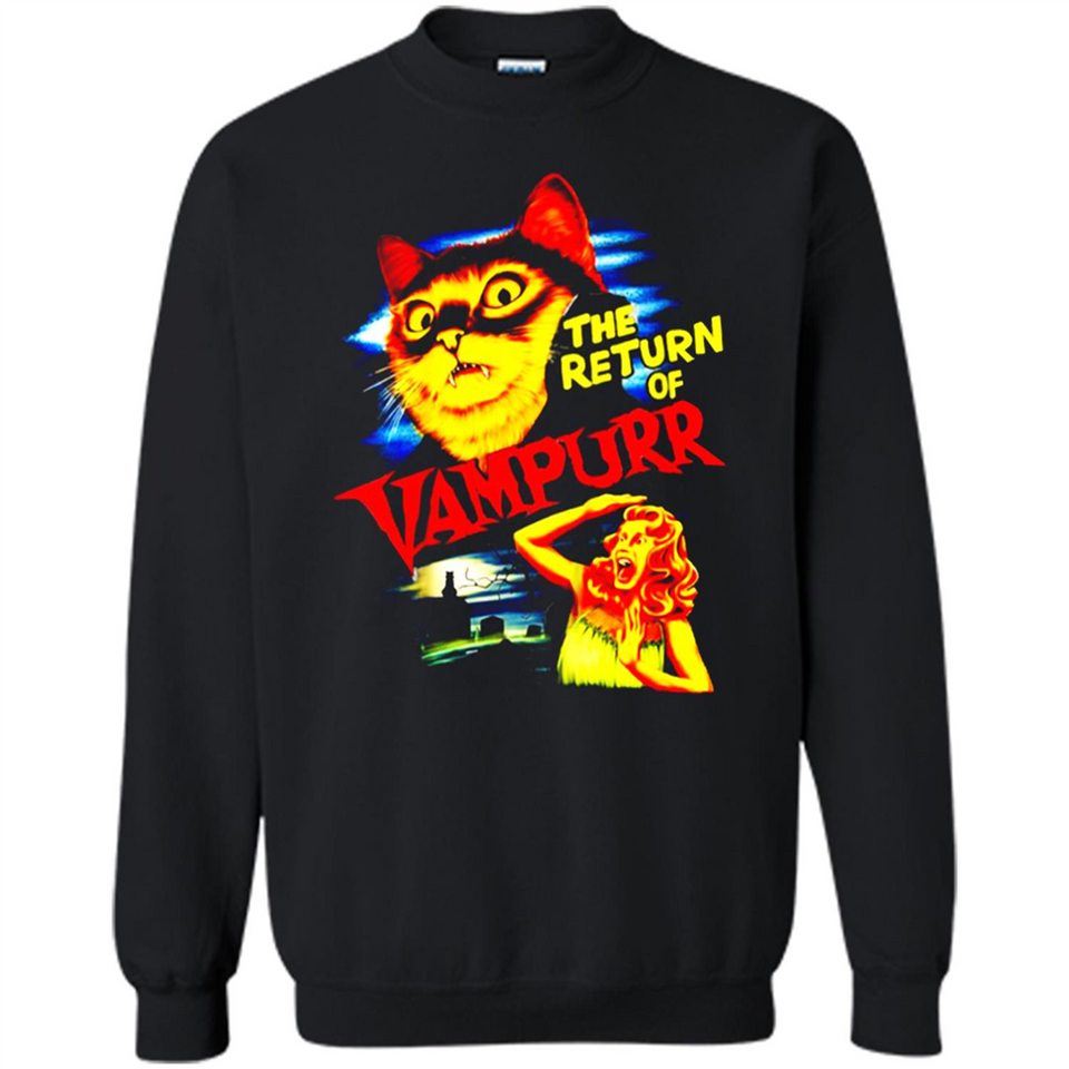 The Return Of VAMPURR!’ Horror Movie Fan Cat Lover