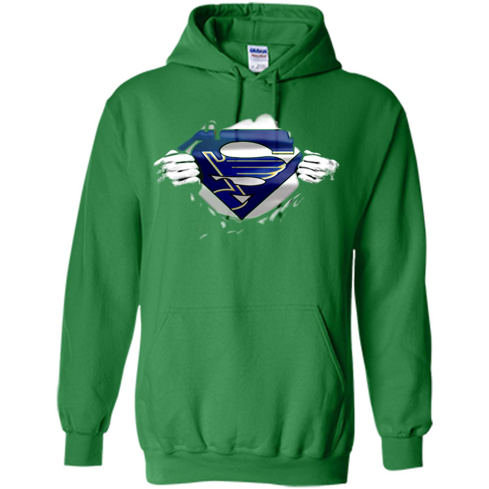 St. Louis Blues And Superman Fans
