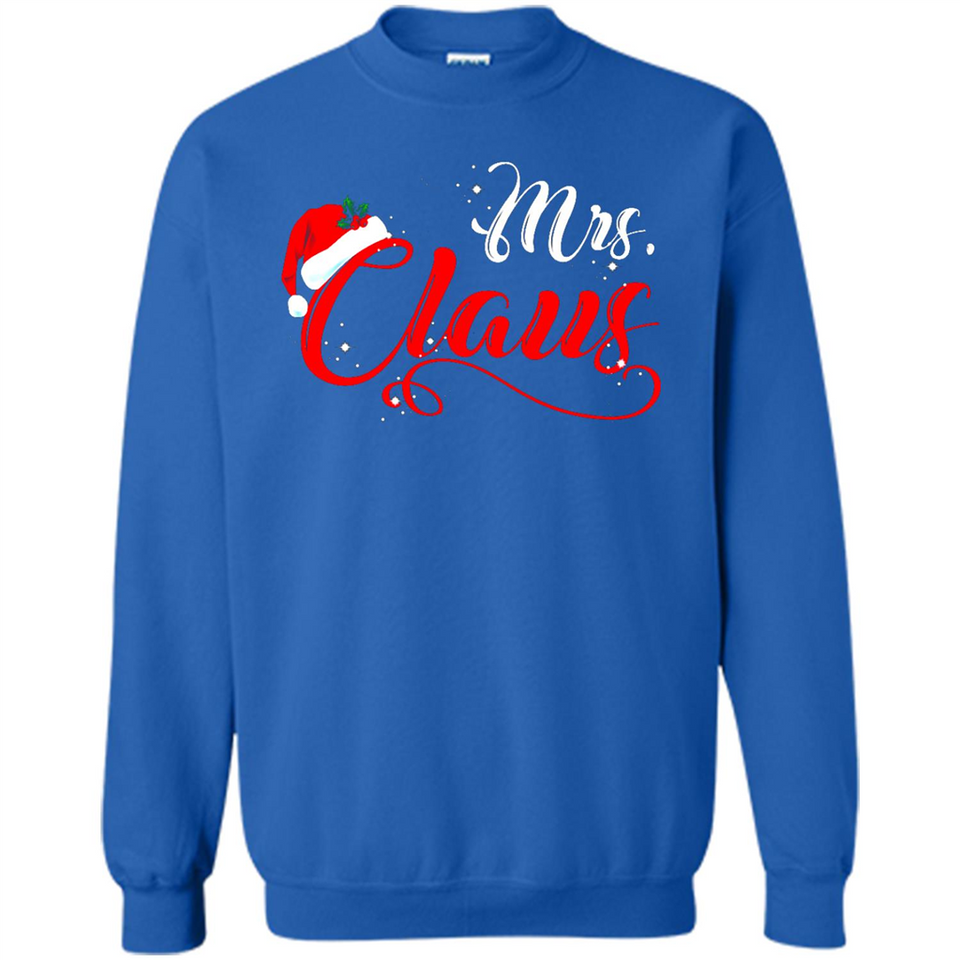 Mrs. Claus Santa Claus Merry Xmas T-Shirt - Sweatshirt