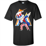 MLB MIAMI MARLINS UNCLE SAM DABBING INDEPENDENCE DAY