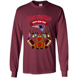 New England Patriots NFL Reindeer Funny Merry Christmas And Happy New Year