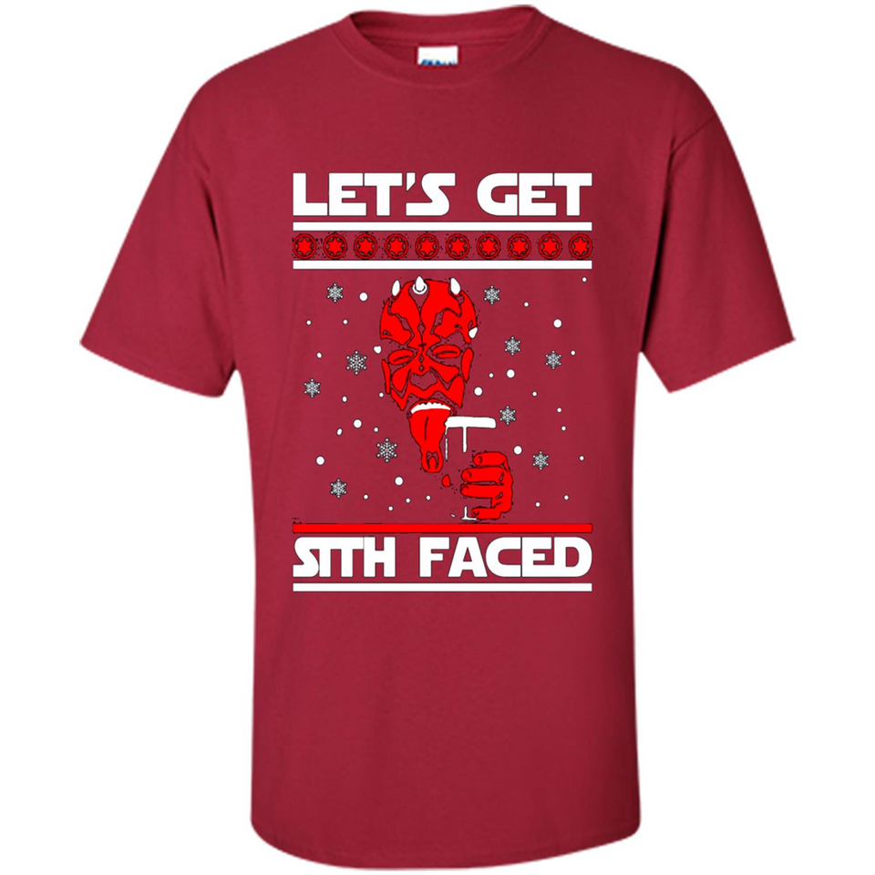 Let’s get sith faced Christmas sweatshirt PINGPONG