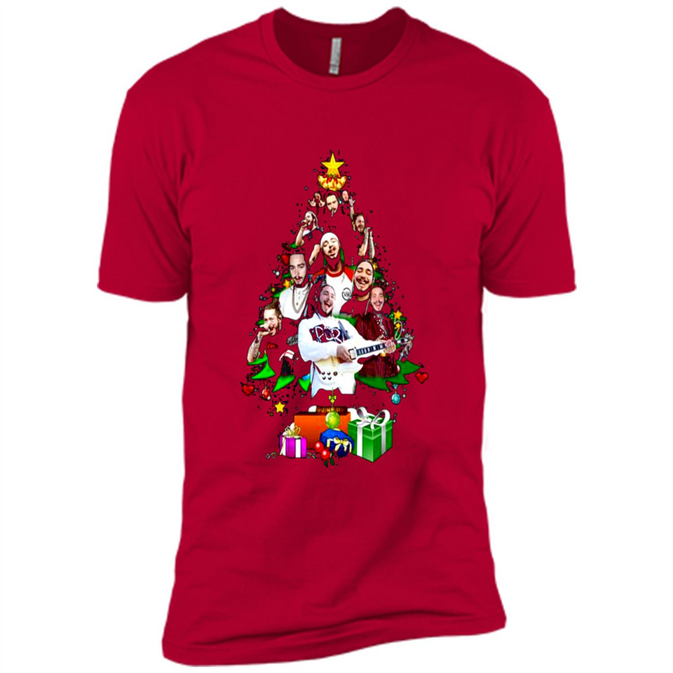 Post Malone Christmas Tree Sweater PINGPONG