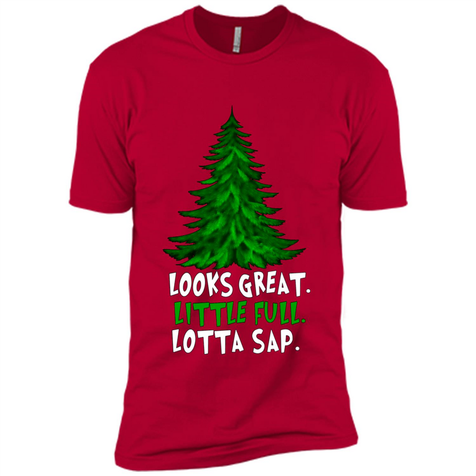 Looks Great Little Full Lotta Sap Funny Christmas PINGPONG