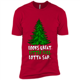 Looks Great Little Full Lotta Sap Funny Christmas PINGPONG