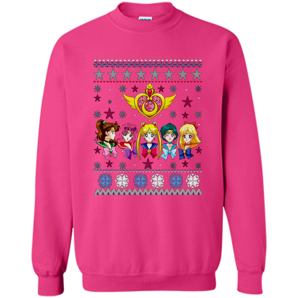 Sailor Moon Ugly Christmas Sweater Perfect Christmas PINGPONG