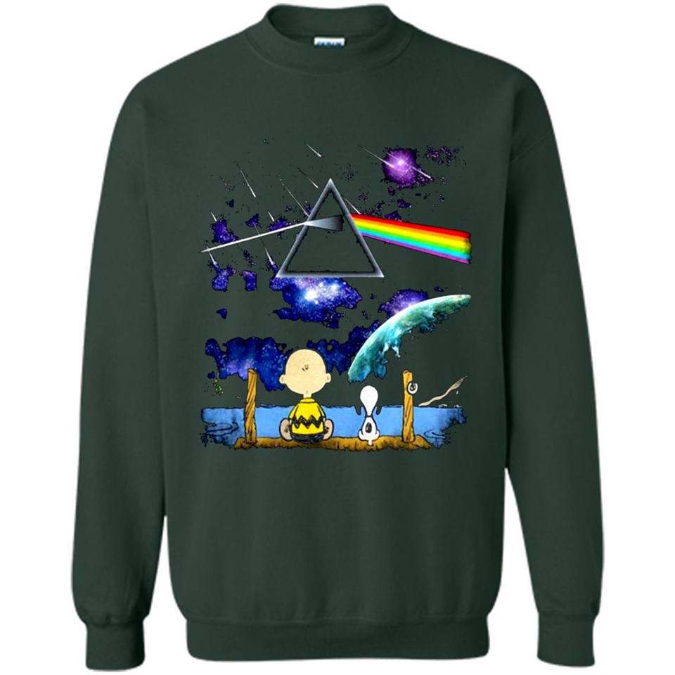 Snoopy And Charlie Brown Pink Floyd Dark Side Of The Moon