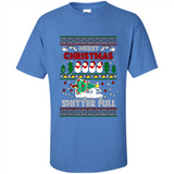 Merry Christmas Shitter Full Christmas Tree Snowman PING PONG