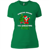 Christmas Dabbing Santa - Ladies' Boyfriend T-Shirt